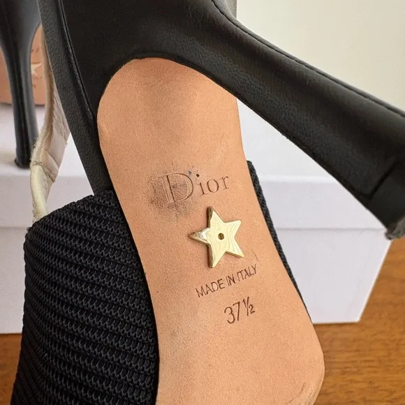 Dior Ribbon Slingback Heels - Picture 5 of 9